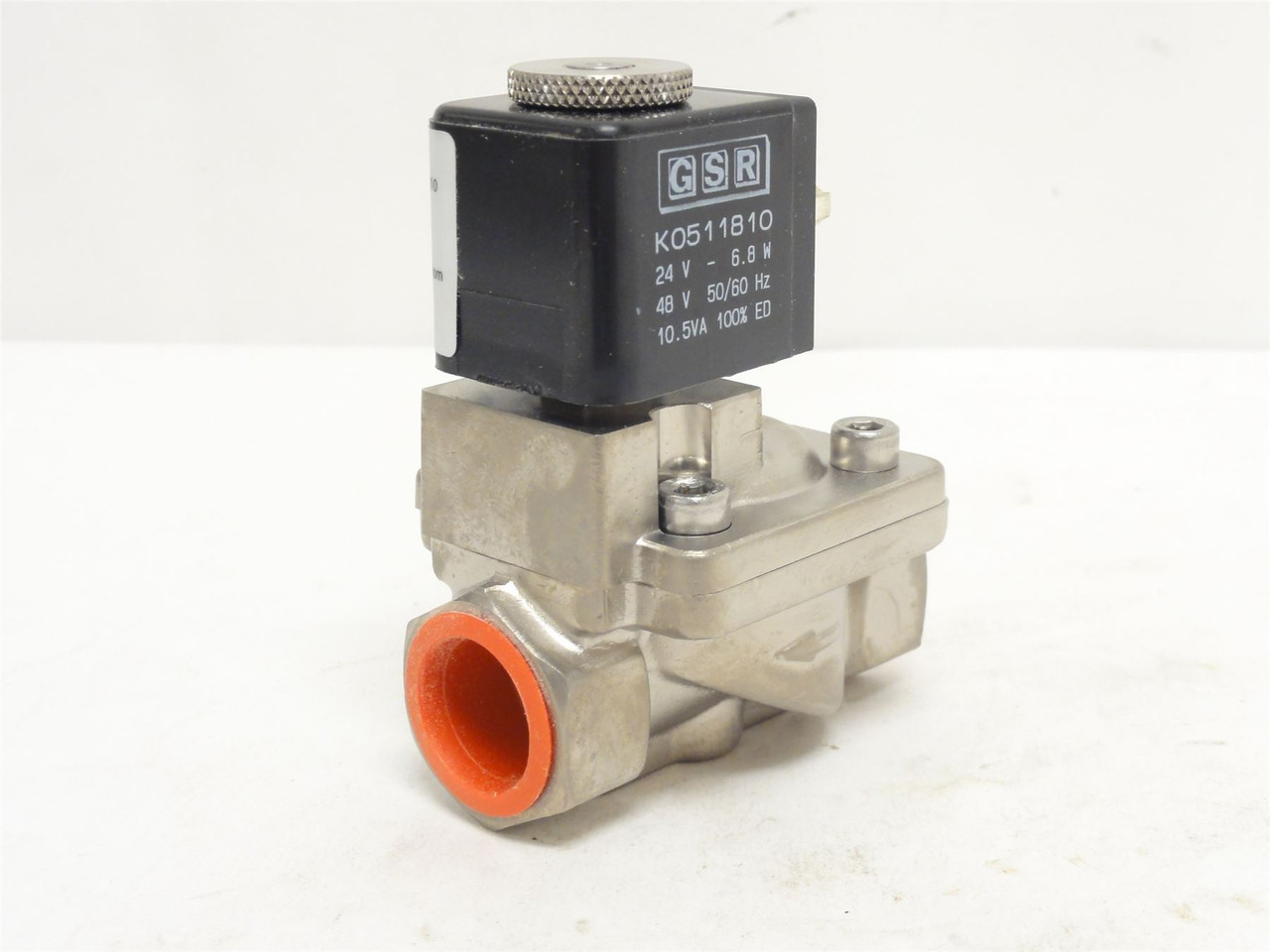 GSR D40231001.182CN; Solenoid Valve; SS; 20BAR; 24VDC; G1/2"