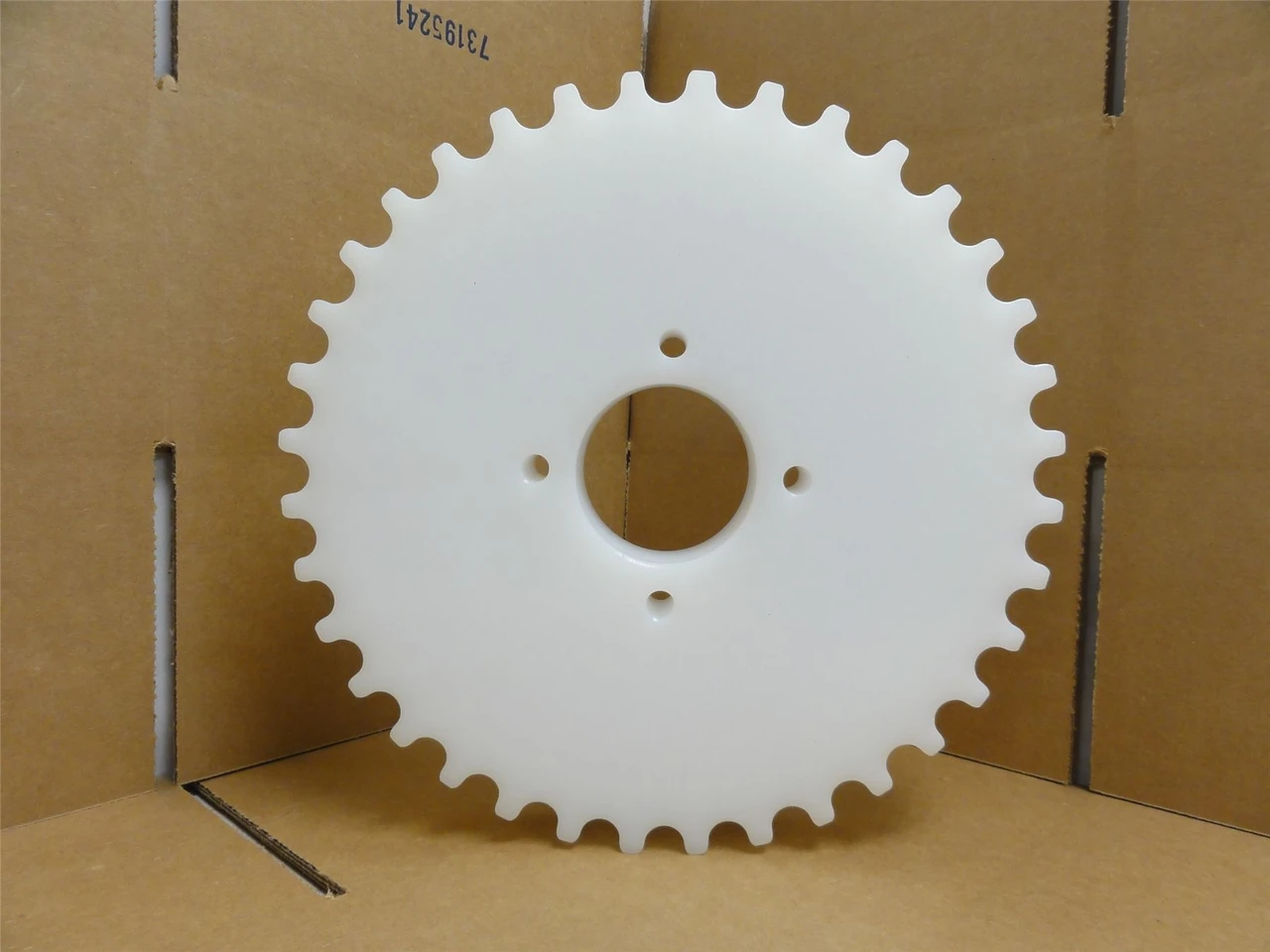 MFG- HRLPCA-03-G; Wheel-Paw W/Groove; 36T; 2-3/4"ID x 12"OD
