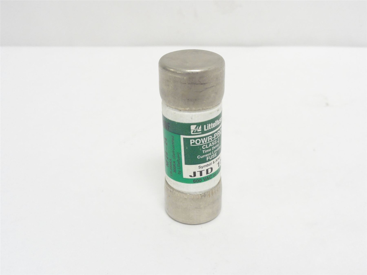 Littlefuse JTD015; Time Delay Fuse; 15A; 600VAC/300VDC