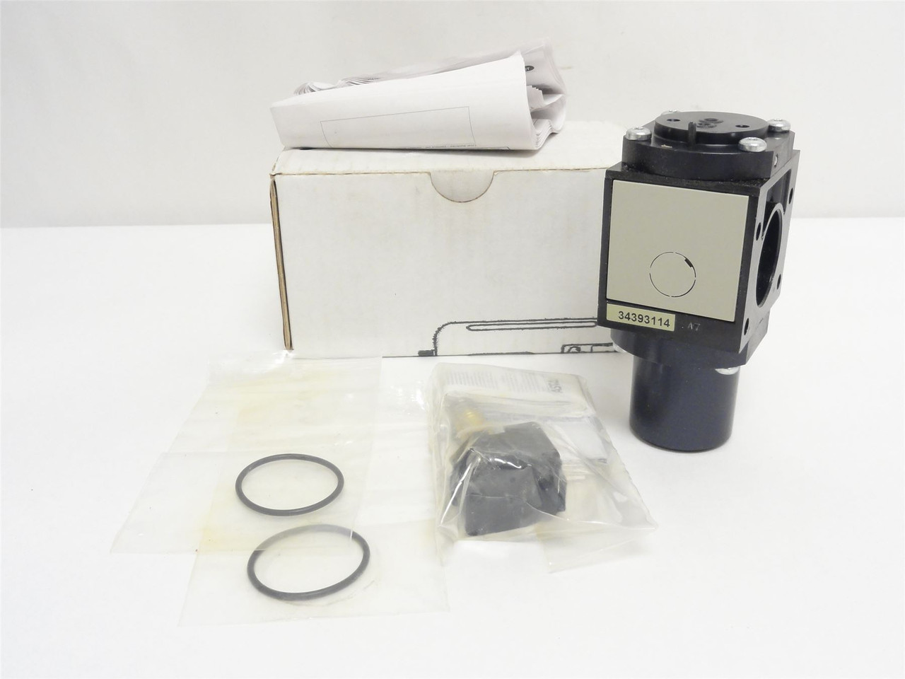 Numatics 34393114; Shut-Off Solenoid Valve 10BAR; 3/2-Way; NC
