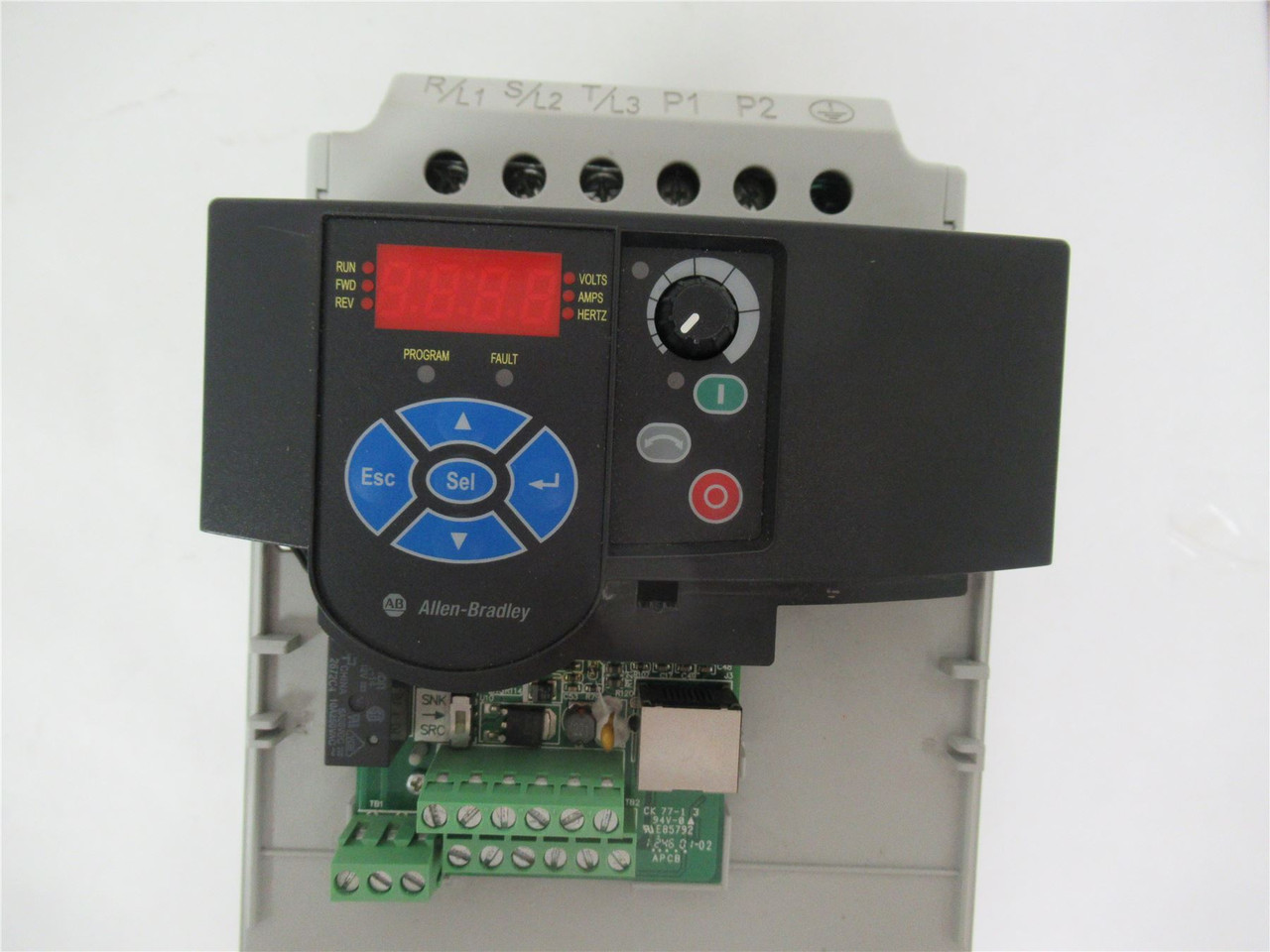 Allen-Bradley 22F-D024N104; AC Drive 15HP 380-480VAC MISSING Cover