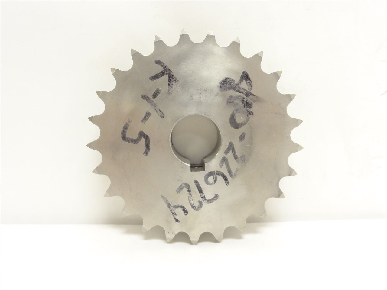 MFG- 40B25SS-1; Sprocket #40; SS; 25 Teeth; 1"ID