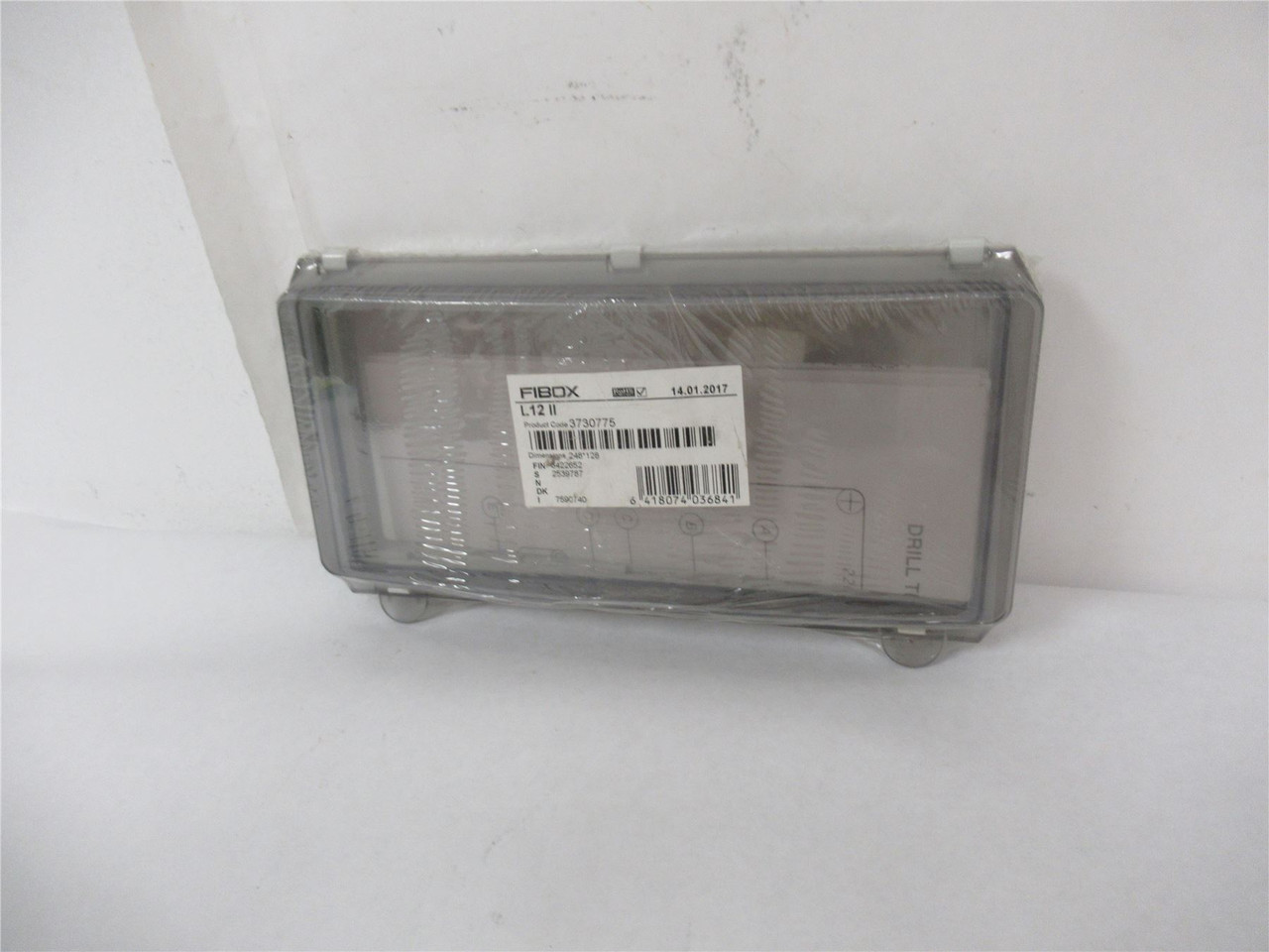 Fibox 3730775; Hood Protection Cover 248mmx128