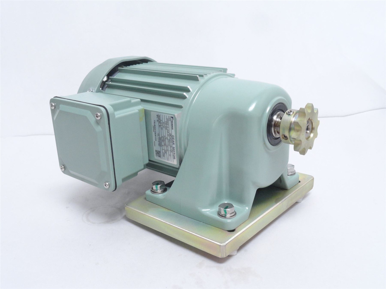 Tsubaki GMTA020-18L10H; AC Gear Motor; Ratio 10:1; 230/460V