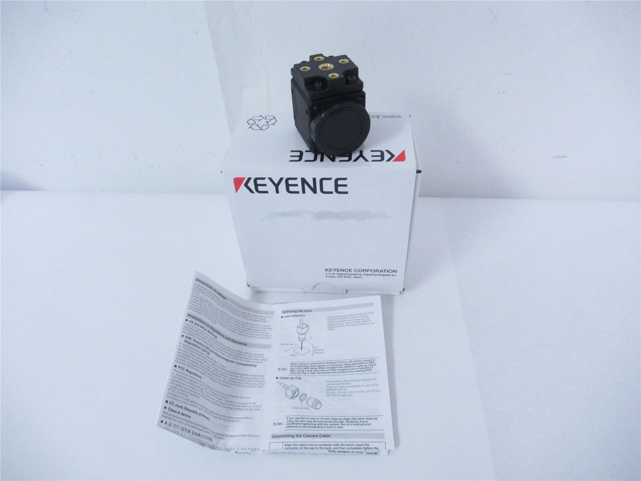 Keyence CA-H048CX; CAMERA  VGA COLOR 0.47 MP 16X SPEED