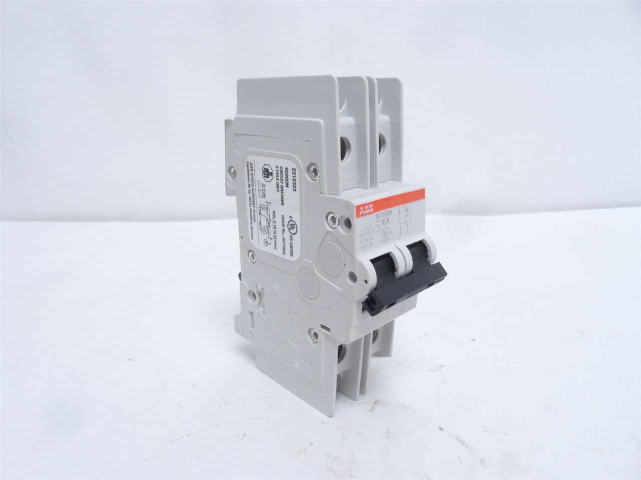 ABB SY202M-C10; Mini-Circuit Breaker; 10A; 2P; 277/480VAC