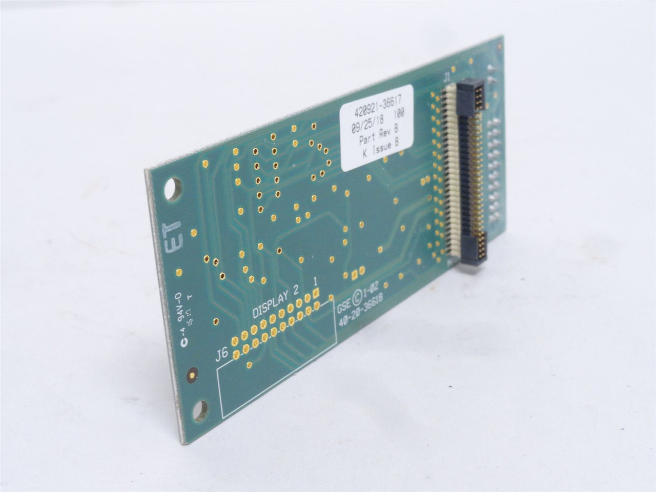 GSE 420921-36617; PC Controller/Jumper Board