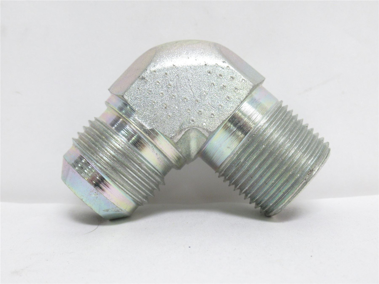 Eaton 2024-12-12S; Steel Elbow Adaptor 90Deg; 3/4NPT x 3/4JIC
