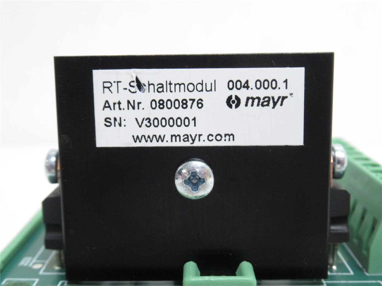METALQUIMIA MQ0566021; Connection Module Assembly