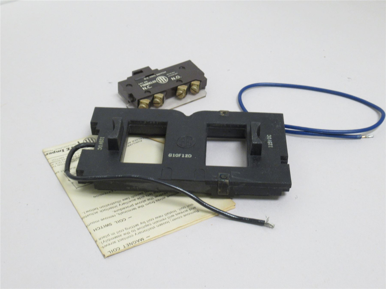 ITE G10F12D; Operating Coil Assembly; 125VDC