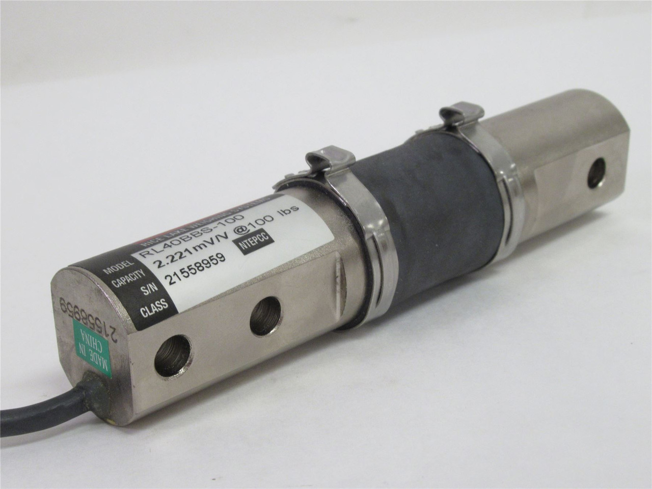 Rice Lake 65087-100L-G0-00N; Load Cell; 2.221mV/V @100lbs