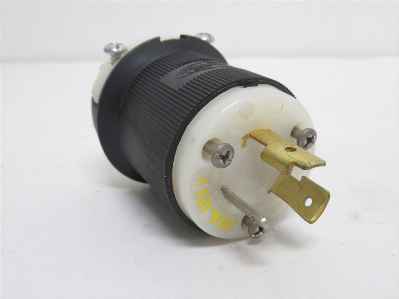 Hubbell HBL2311; Male Plug; 20A; 125V; 2-Pole; 3-Wire; L5-20P