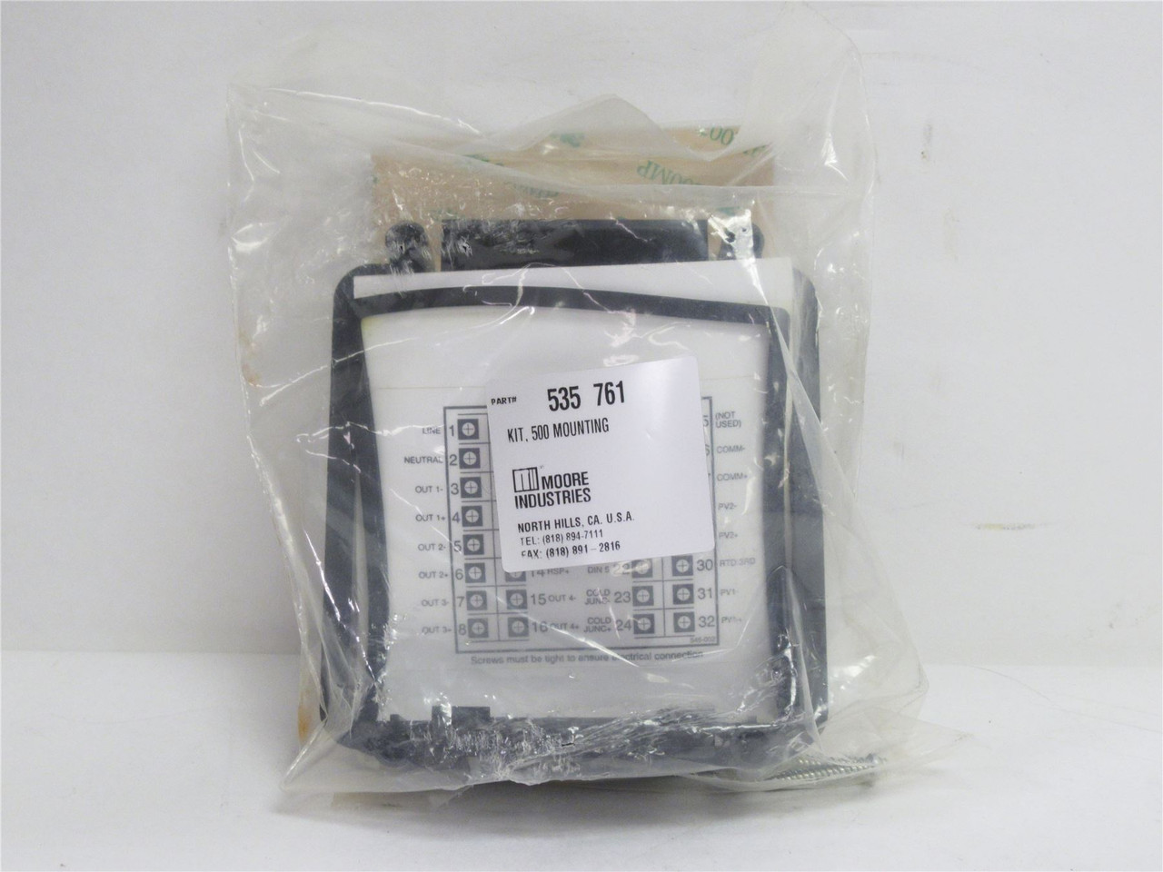 Moore Industries 535 761; Mounting Kit For Moore 500 Series