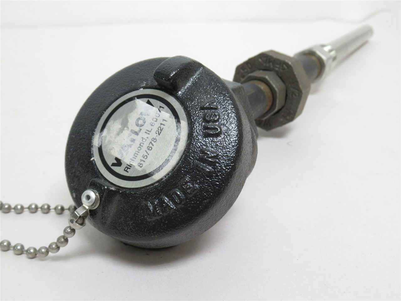 Watlow AT-2003480; Temperature Probe SS; 3/4" OD x 8" Probe