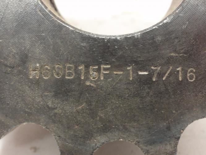 IDC H60B15F-1-7/16; Sprocket # 60 15T 1-7/16"ID