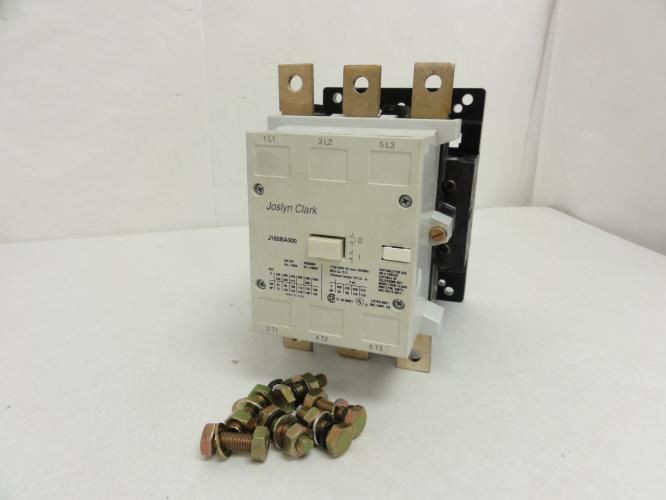 Josyln Clark J185BA300; Contactor 175A 3PH 600V Max; Coil: 110V