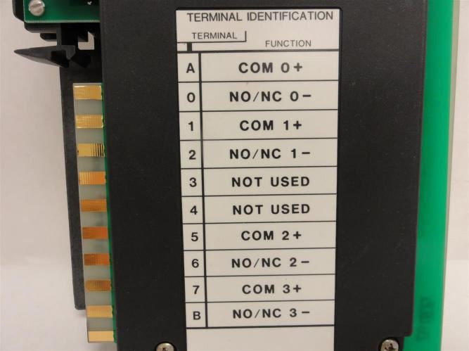 Allen-Bradley 1771-OX; Power Contact Output Module