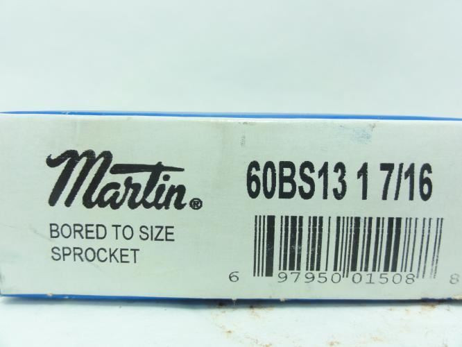 Martin 60BS12-1-7/16; Sprocket # 60 12T 1-7/16"ID