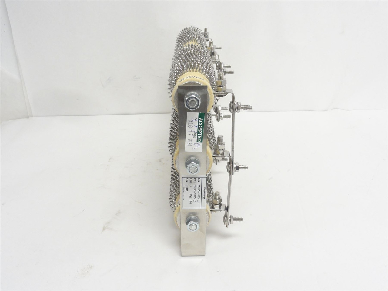 Post Glover DB10D0-1K50-1L3; Brake Resister 10 Ohms; 1500 Watt