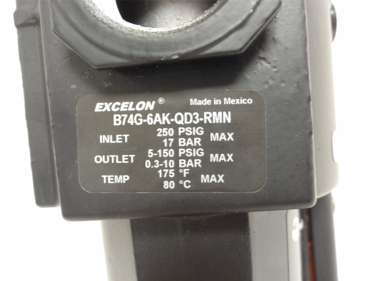 Norgren B74G-6AK-QD3-RMN; Filter/Regulator; 3/4NPT; 250PSIG