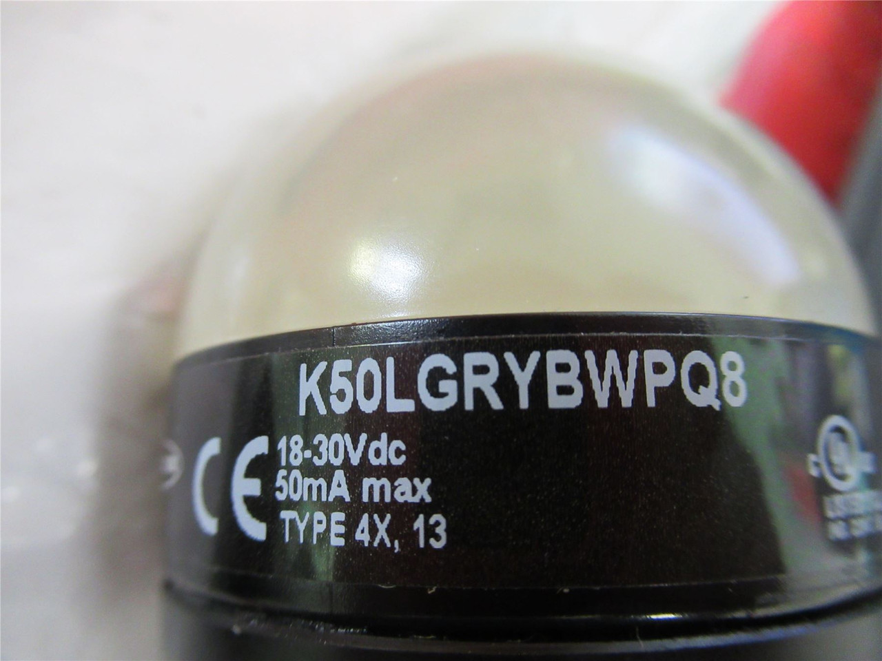 Banner K50LGRYBWPQ8; Light 5-Color 18-30 V DC Polycarbonate