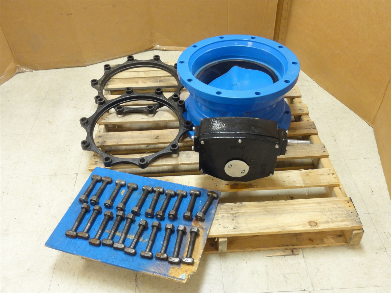 SOVAL 1040-140; Mechanical Joint Butterfly Valve; Size 14"