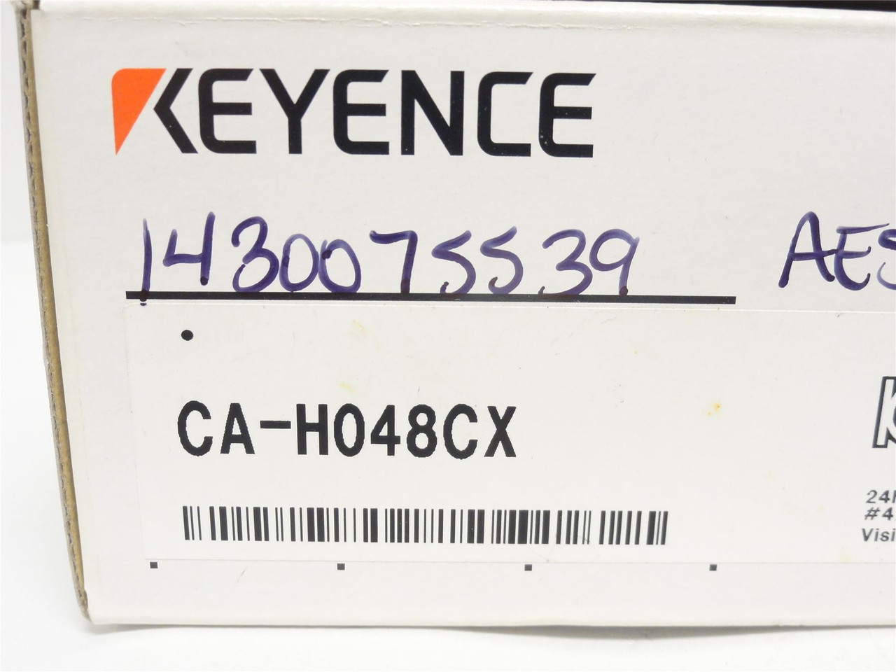 Keyence CA-H048CX; Supporting LumiTrax 16x Speed Color Camera