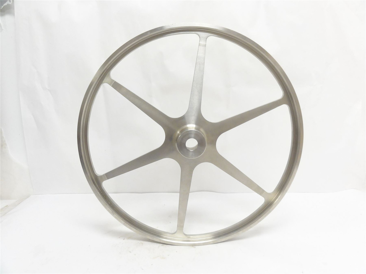 Hollymatic 6805165; Defender Saw Upper Wheel; SS; 16"OD