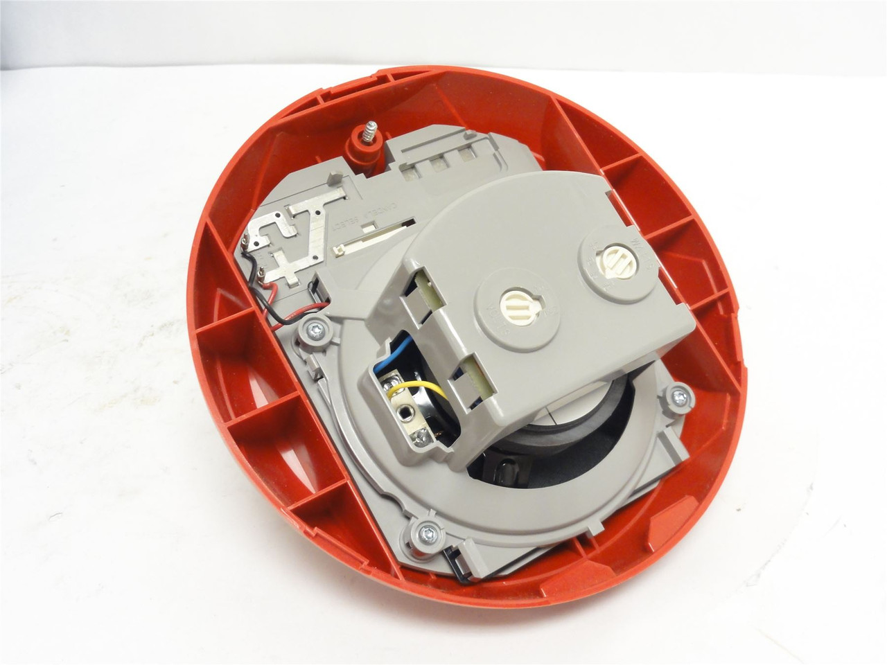 System Sensor SPSCRL; Ceiling Mount Speaker Strobe; 12-24VDC