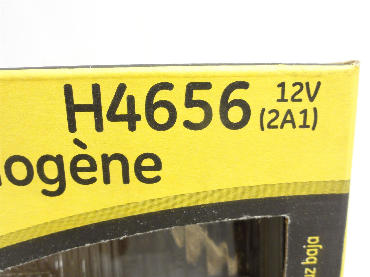 GE H4656; Halogen Low Beam Headlight;