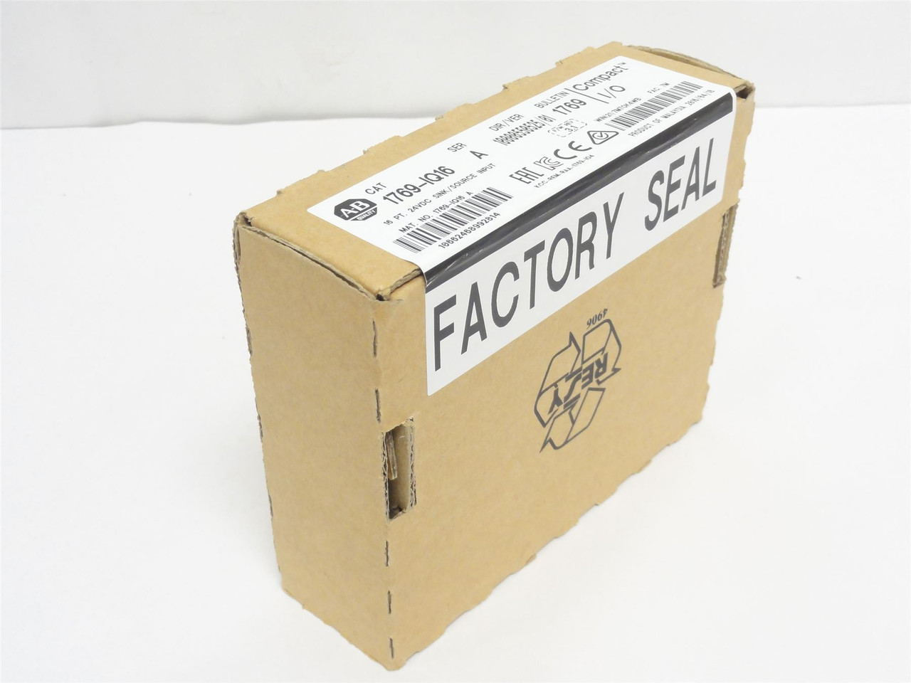 Allen-Bradley 1769-IQ16; Compact I/O Module; 24VDC; 16 Ch