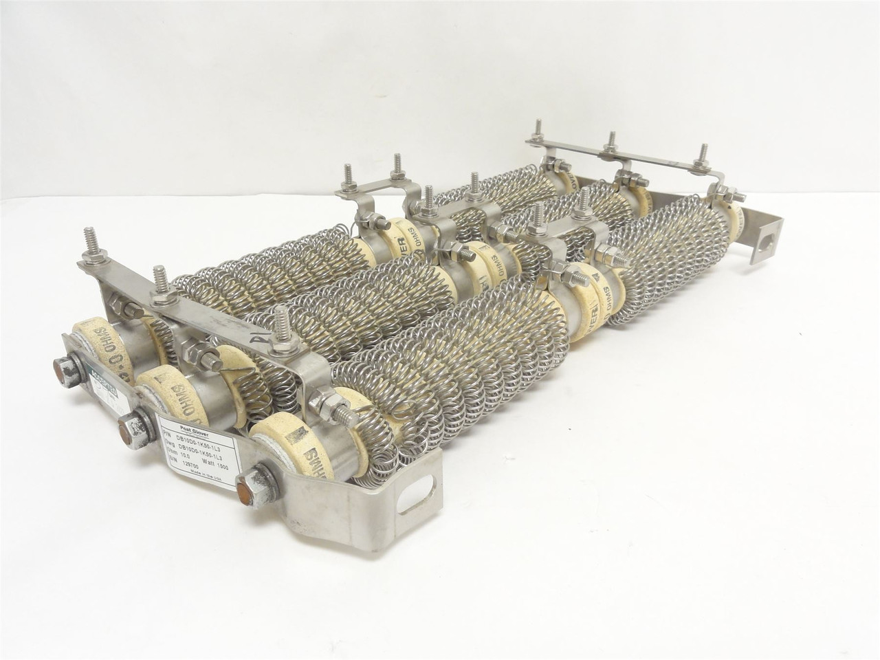 Post Glover DB10D0-1K50-1L3; Brake Resister 10 Ohms; 1500 Watt