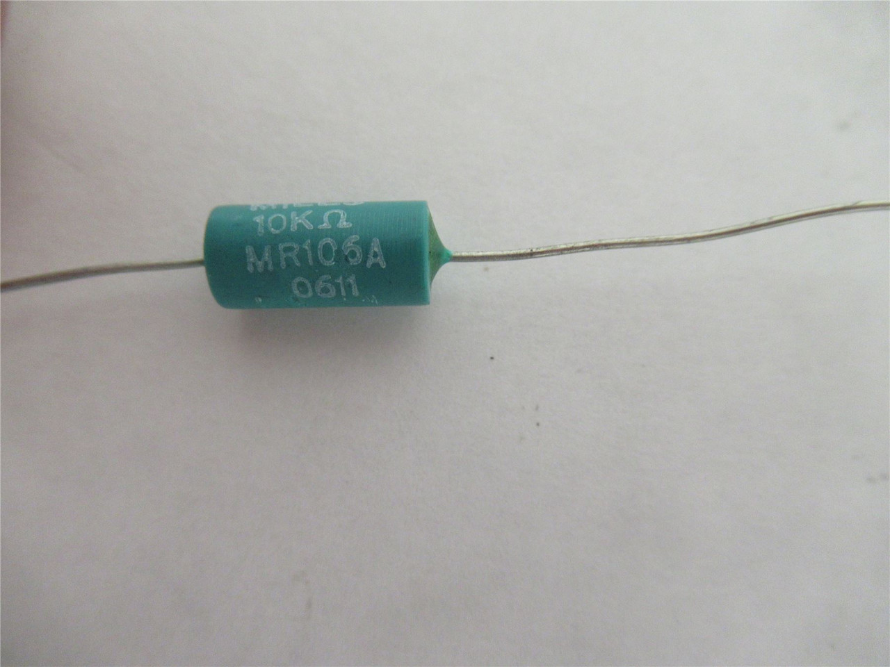 Mills MR106A0611; Lot-6 Resistor 10KOHM 1/4W 0.01 PCT WW