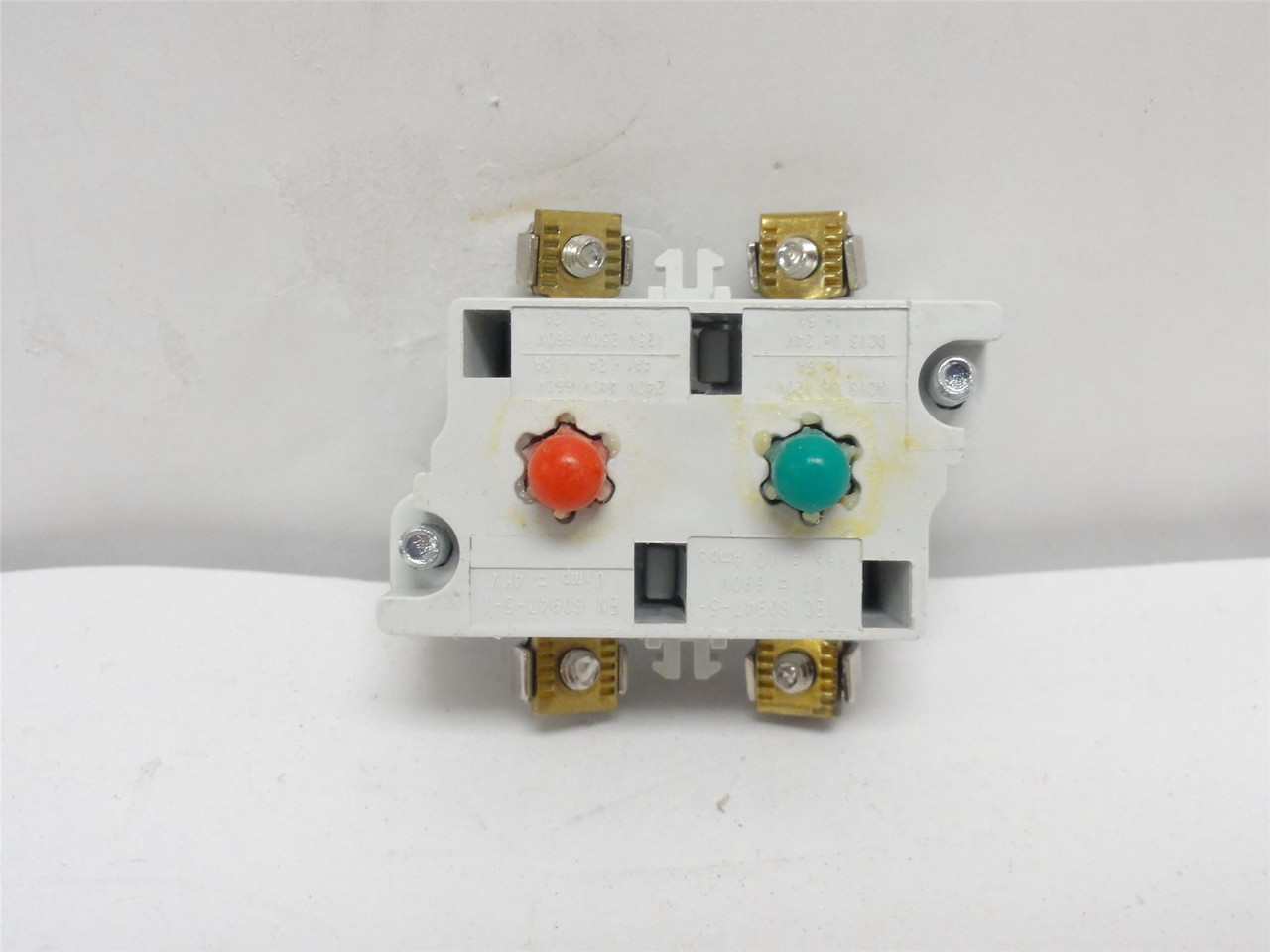 Eaton 10250T1; Pushbutton Contact Block 1-NO/1-NC; 690VAV
