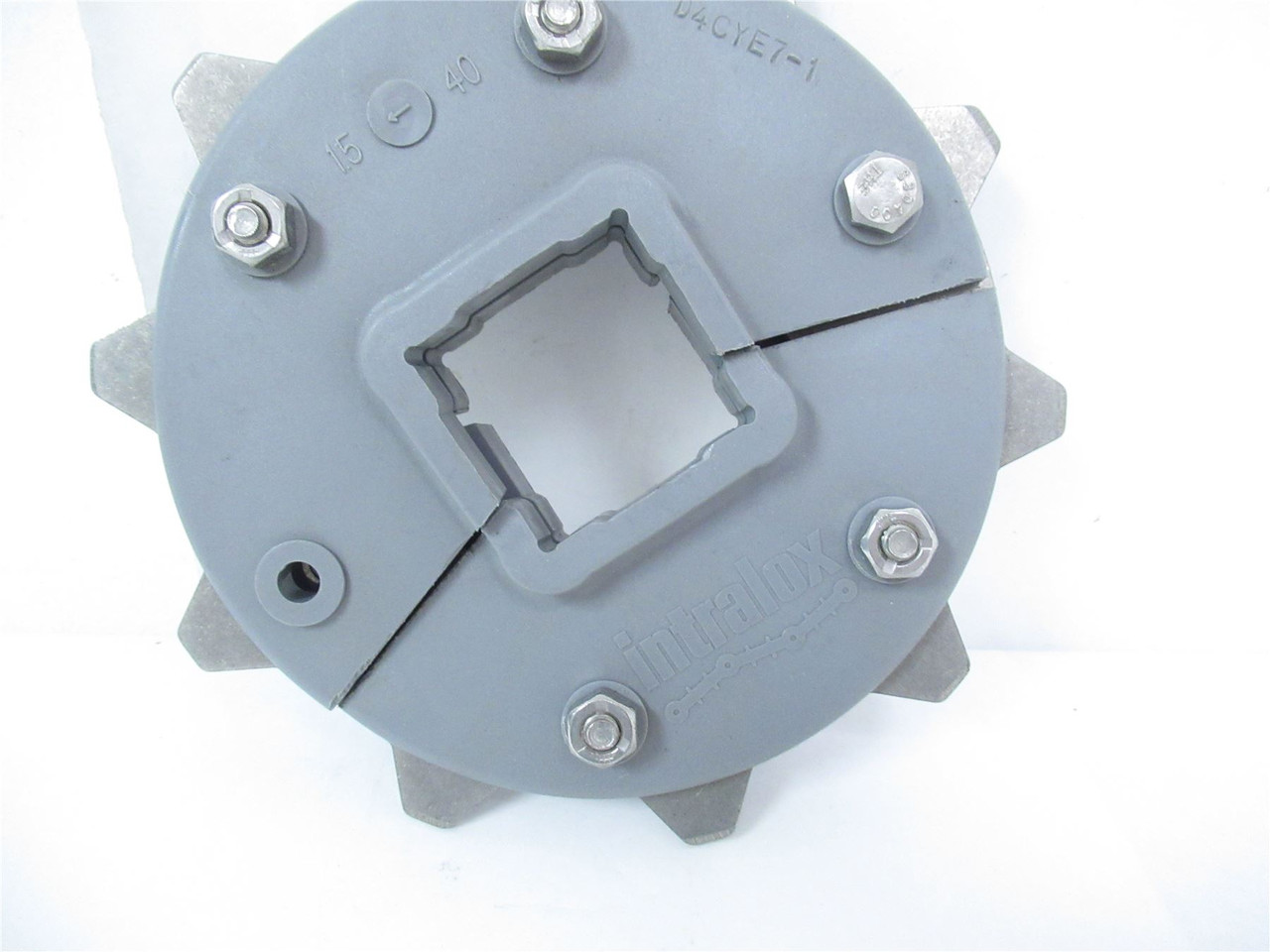 Intralox D4CYE7-1; Sprocket Split 10Teeth 1.625" Square Bore