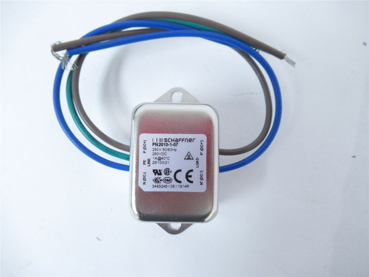 Schaffner FN2010-1-07; Power Line Filter 250V 10 A DC ~ 400Hz