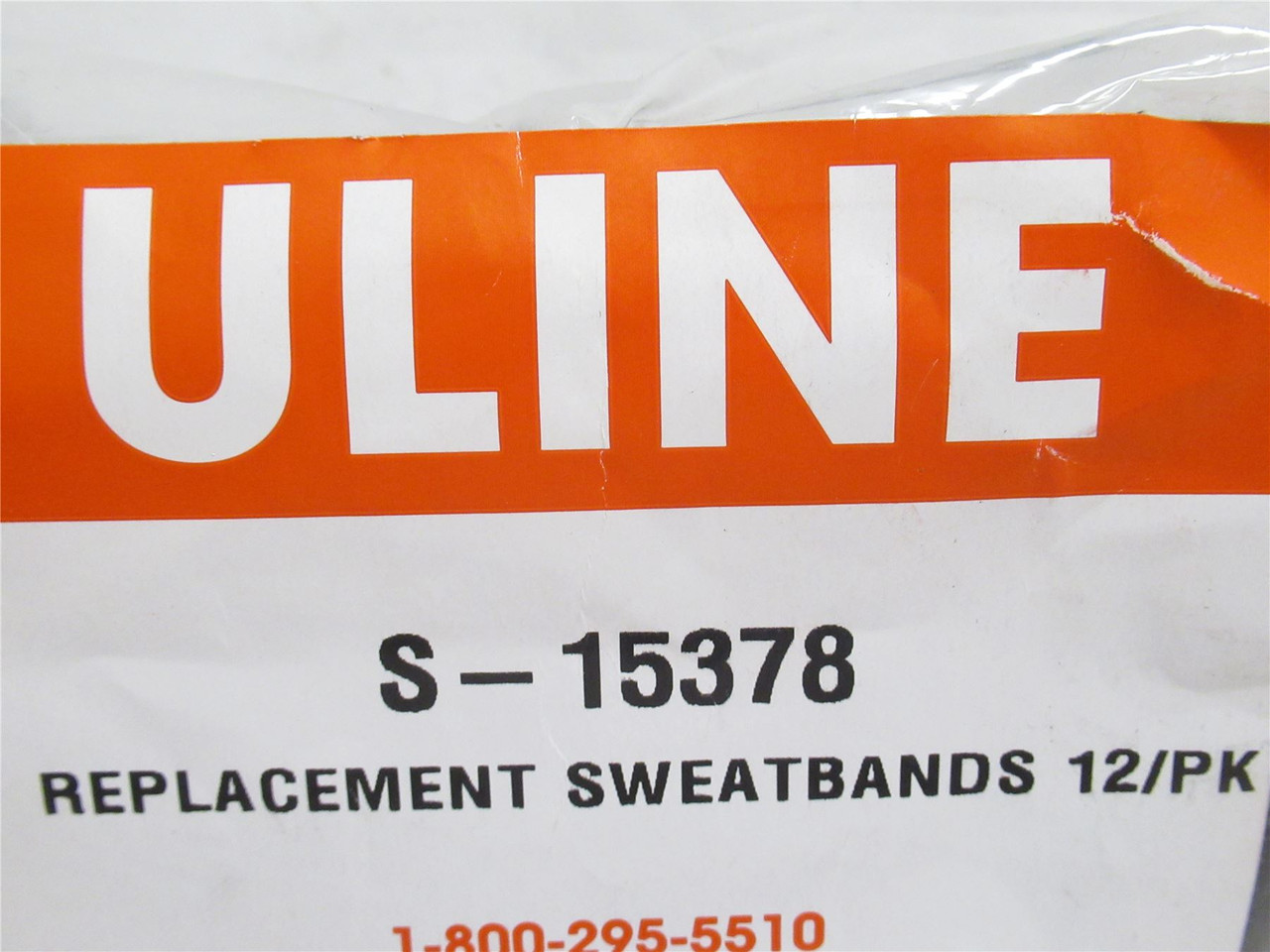 U-Line S-15378; Bag-12; Replacement Hard Hat Sweatbands