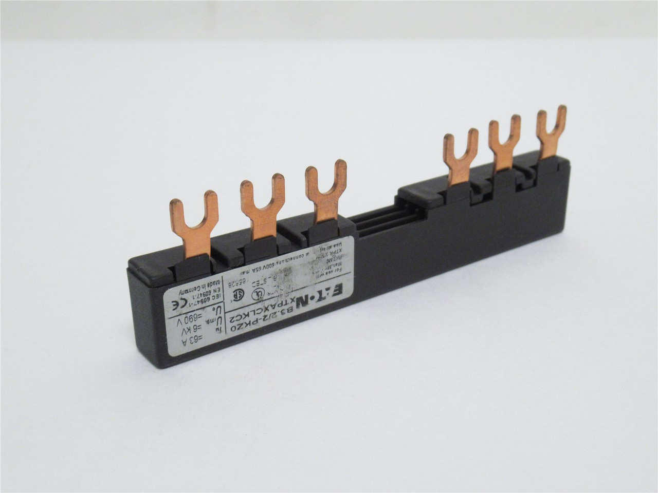 Eaton XTPAXCLKC2; Commoning Link; 3-Phase; 65A; 600V