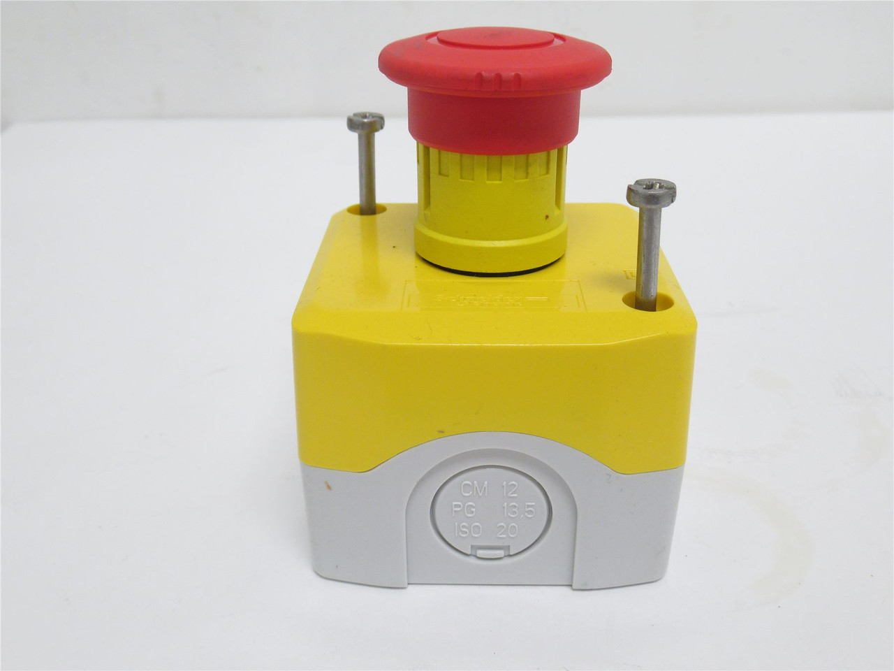 Schneider XALK178GH7; Pushbutton Switch 120V; 40mm Head; Red
