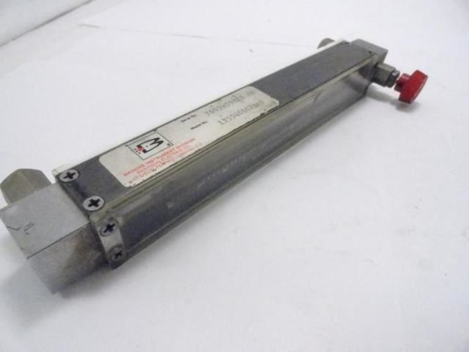 Brooks 1355-01C1BAS; Flow Meter 0-11; 10 S.C.F.H Argon