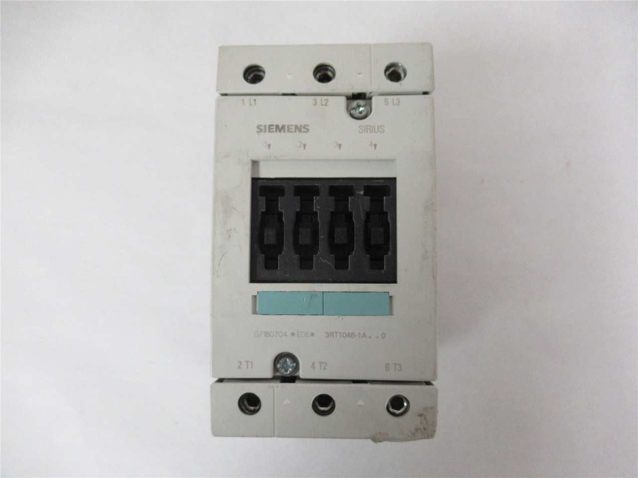 Siemens 3RT1046-1AK60; Contactor 65A 3P Coil: 110/120VAC
