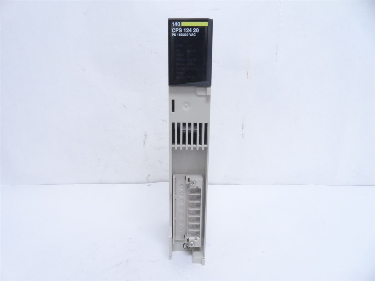 Schneider 140CPS12420; Modicon Quantum Power Supply; 115/230VAC