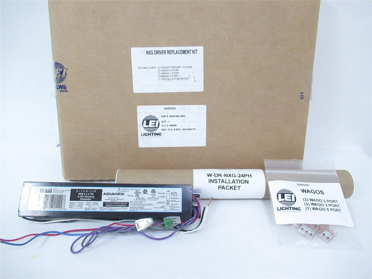 Lighting Etc Inc W-DR-NXG-24PH; NXG Driver Replacement