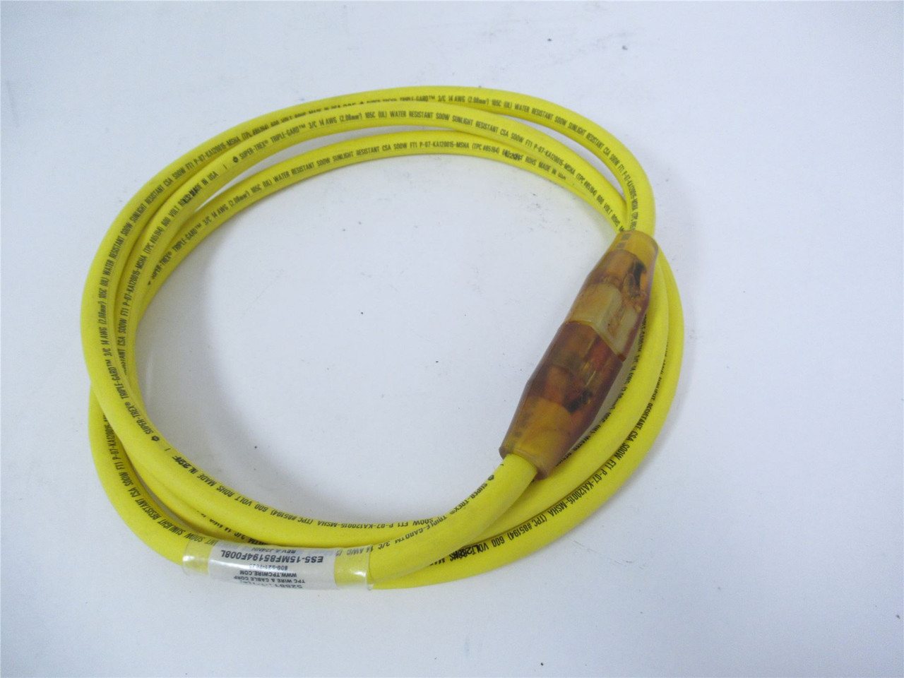 TPC Wire & Cable 528811-1-1; Electric Jack Charging 14/3