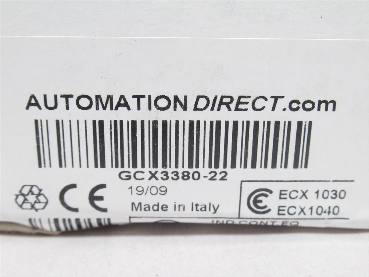 Automation Direct GCX3380-22; Selector Switch; 3-Pos; 22mm