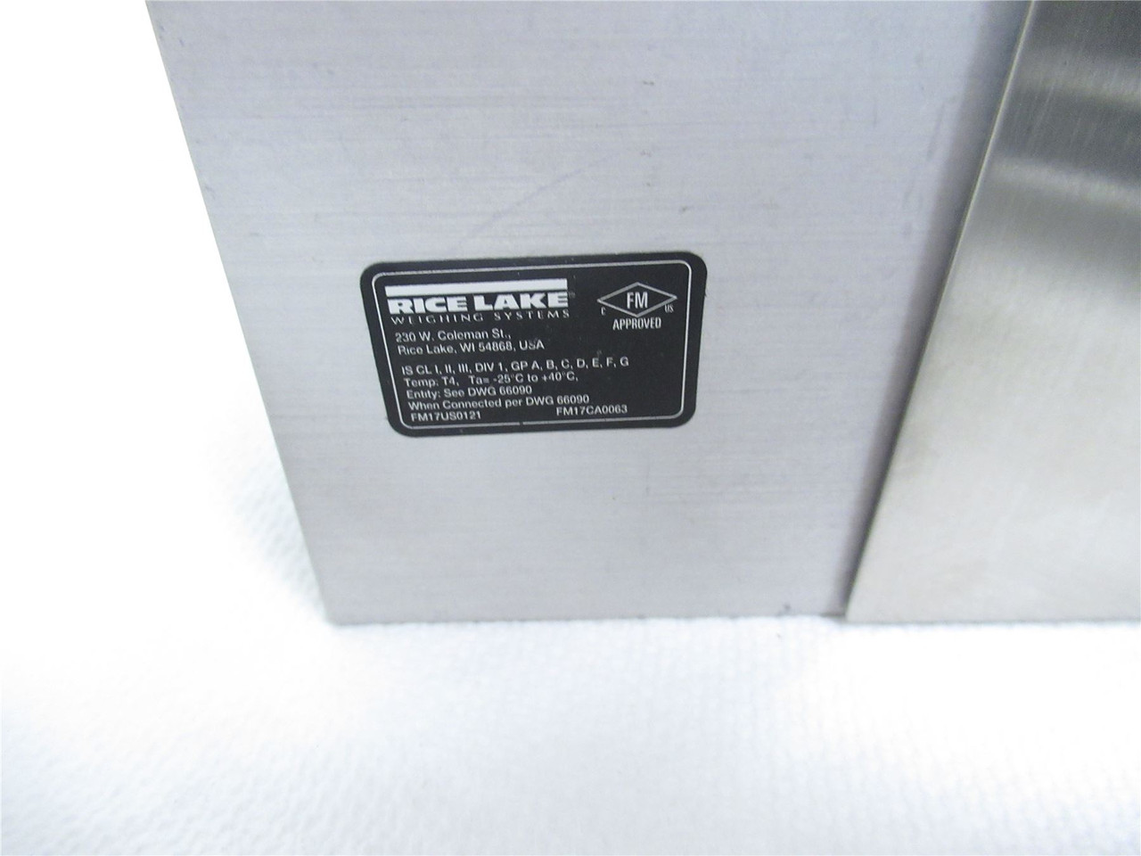 Rice Lake RL1250; Load Cell 50KG Cap 32849