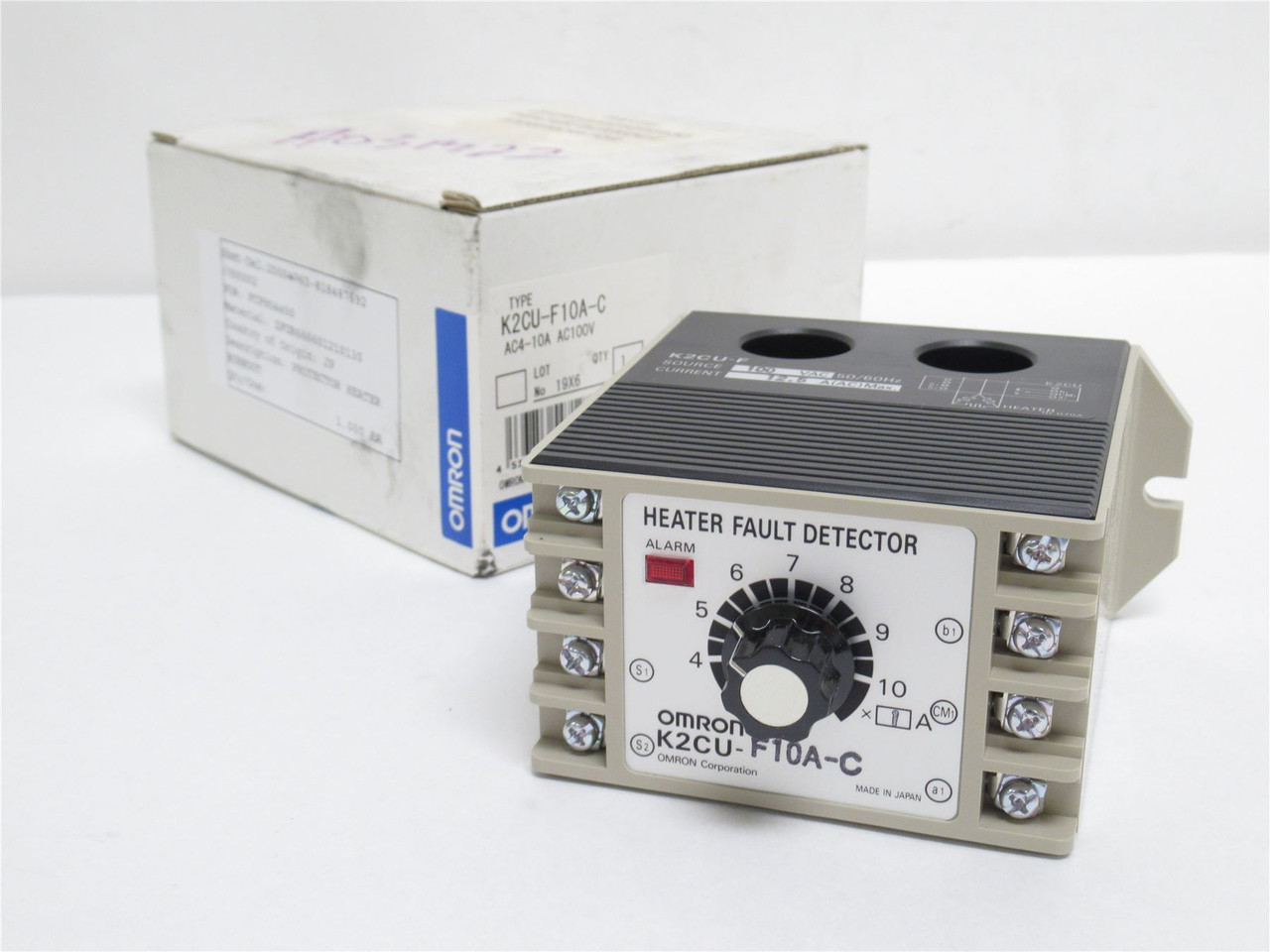 Omron K2CU-F10A-C; Heater Element Burnout Detector 4-10A 100V