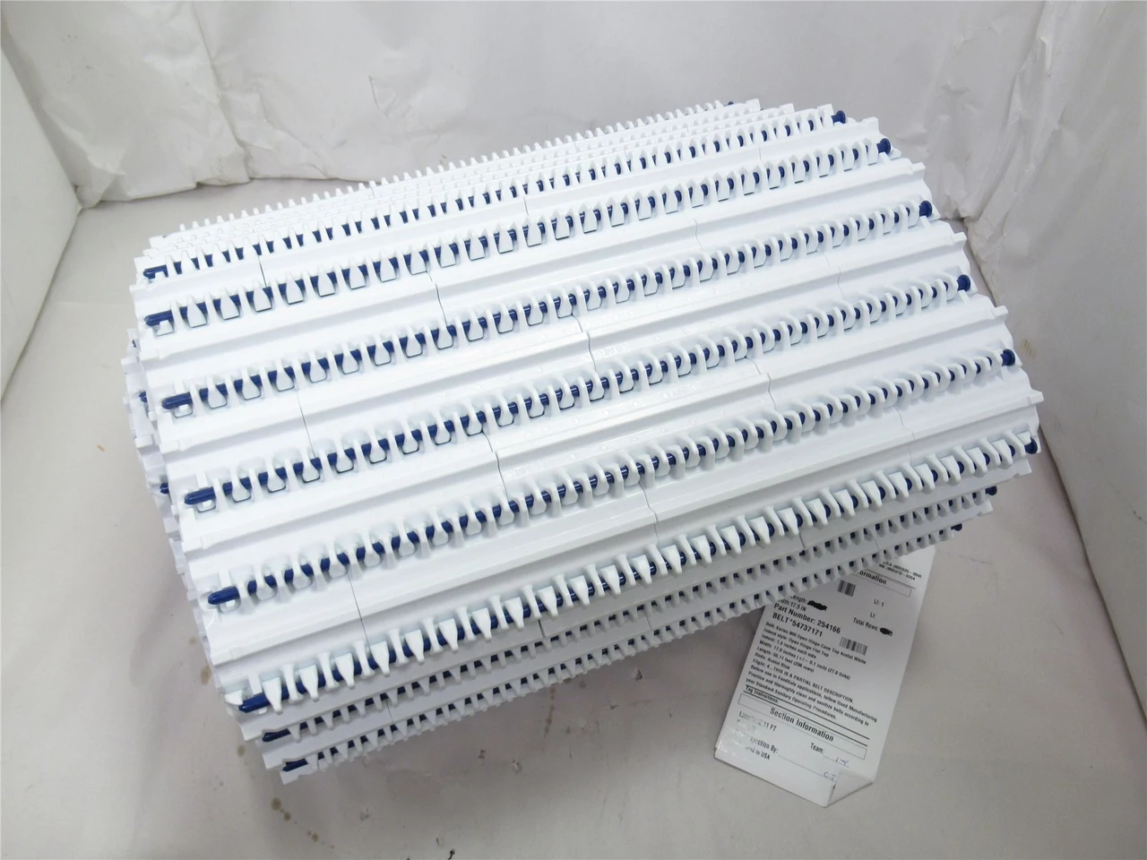 Intralox 54737171; Flat Top Ser: 800 Belt; 12ft x 17.9" W