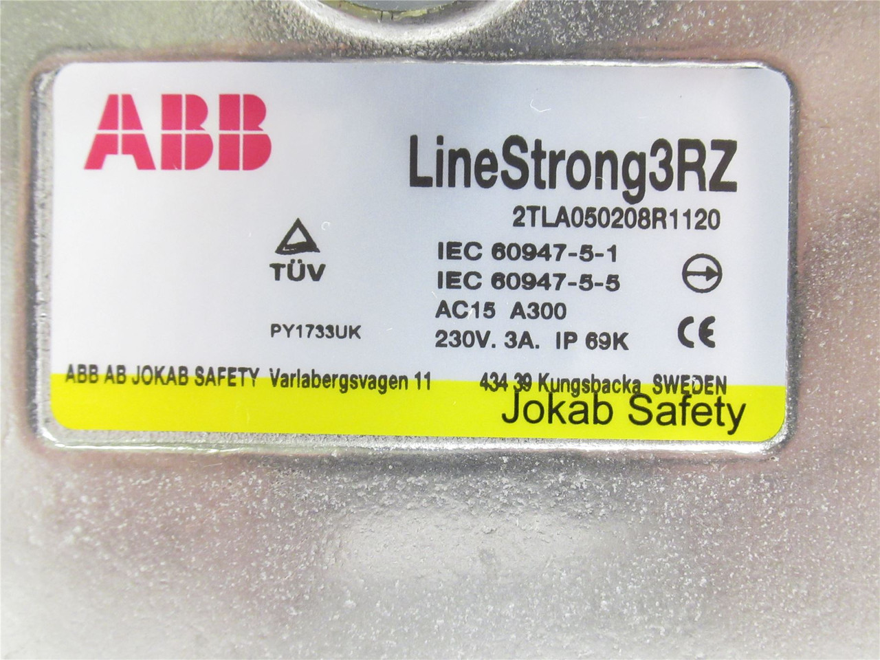 ABB 2TLA050208R1120; Heavy Duty Rope Switch; 230V; 3A;4NC/2NO