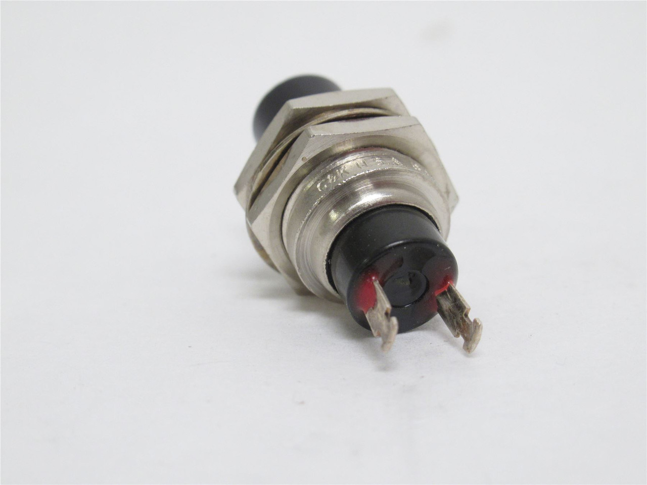 C&K 8533TZQE2; Pushbutton Switch; 1A; 120V; SPST-NC; On-Mom